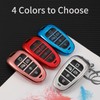 Kespevn for Hyundai Key Fob Cover 5 Button Soft TPU