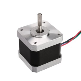 ACT Motor Stepper Motor Nema17 1.7 A 0.4 Nm 42.3 x 42.3 x 40 mm 1.8 Degree 4 Wire Stepper Motor for 3D Printers, CNC and Robot