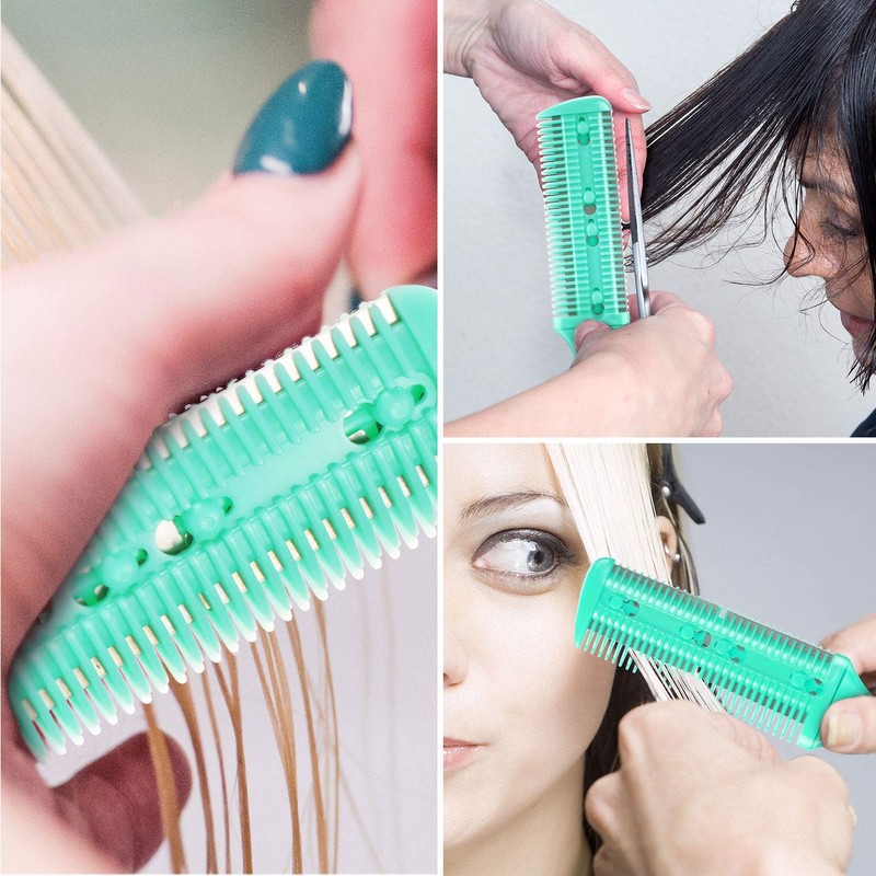 Maitys 3 Pcs Haircut Razor Comb Hair Cutting Comb with