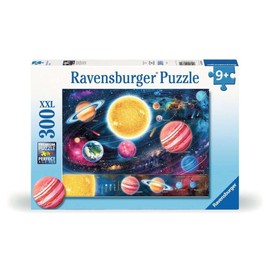 Ravensburger - Puzzle The Solar System, Solar System for Children, Children's Puzzle, 300 Pieces XXL, Puzzle for Children +9 Years, Puzzle Size 49 x 36 cm