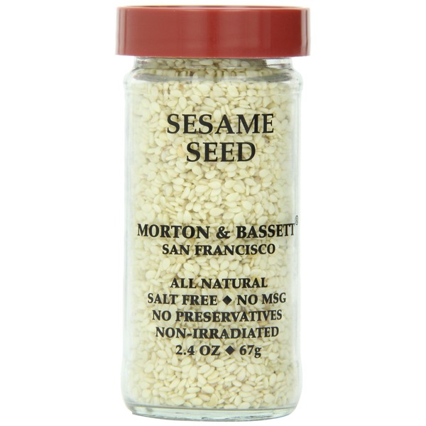 Morton & Basset Spices, Sesame Seed, 2.4 Ounce (Pack of 3)
