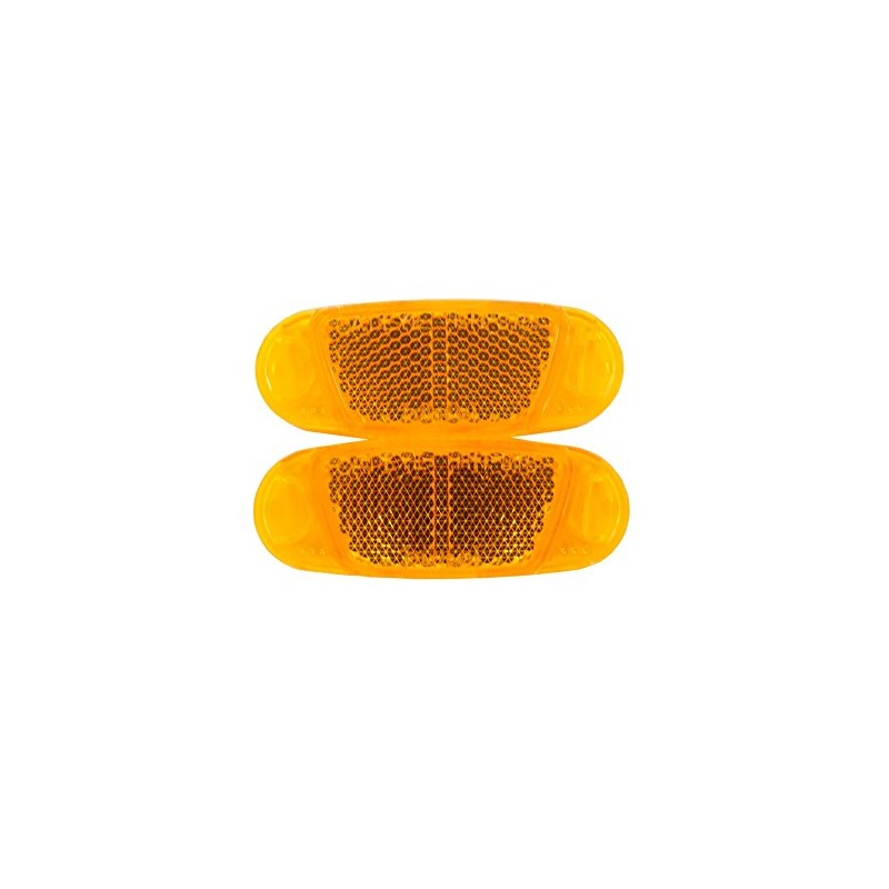 Captain Stag Y-4739 Wheel Reflector, Mini, Amber