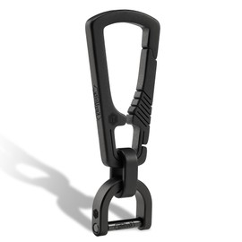 KeyUnity Titanium Carabiner Keychain Clip, Titanium Keyring, Edc Quick Release Key Holder Organizer, Carabiner Clip For Keys,Keyrings For Men, Belt Key Holder, for Outdoor Activities & Home Use