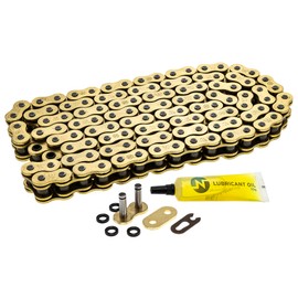 NICHE Gold 525 X-Ring Chain 114 Links with Connecting Master Link