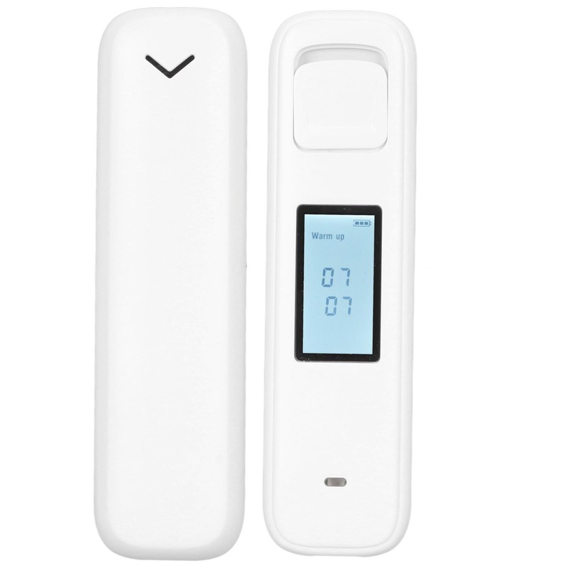 Alcohol Tester LCD Digital Display Indicator Light Alarm Breath Alcohol