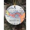 Panama Christmas Ornament