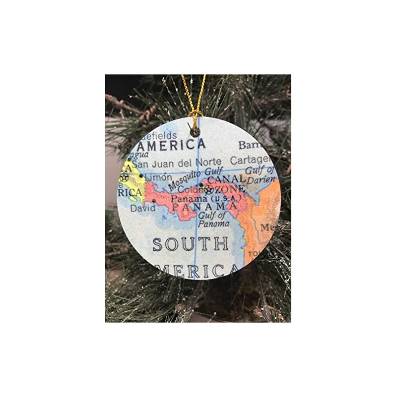 Panama Christmas Ornament