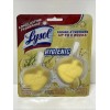 Lot Of (4) Lysol Hygienic Automatic Toilet Bowl Cleaner Lemon