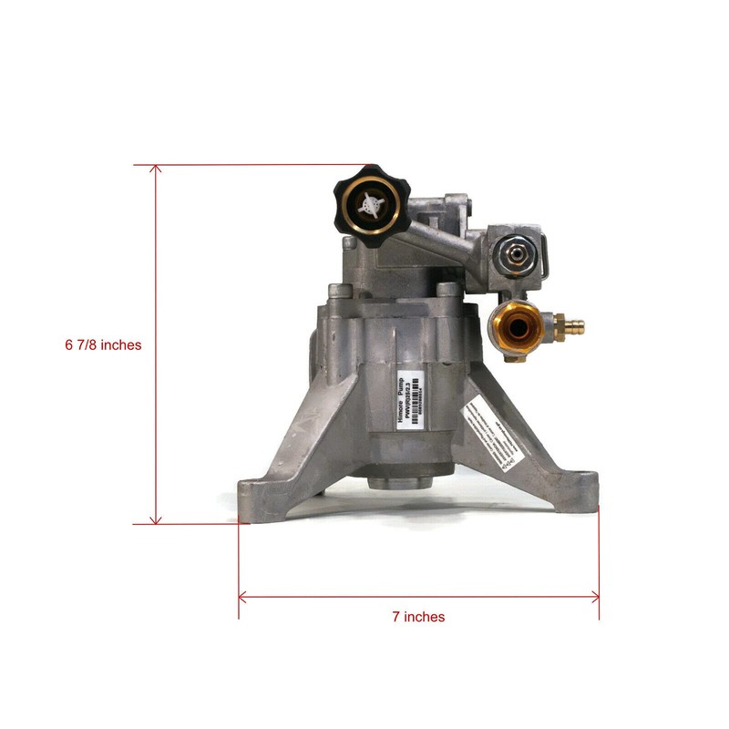 Himore | Universal 2800PSI Power Pressure Washer Water Pump, 2.3GPM,