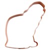 Sitting Scottish Fold Cat Copper Cookie Cutter