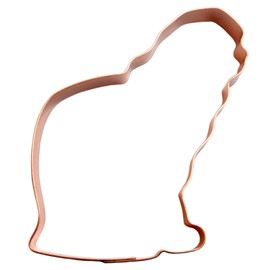 Sitting Scottish Fold Cat Copper Cookie Cutter