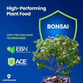 AgroMagen Plant Food with Essential Nutrients & Chelated Micronutrients, Liquid Fertilizer (4 fl.oz.) (Bonsai)