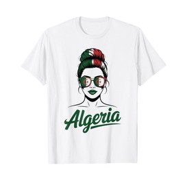 Gift Algeria Woman Patriotic Flag DZ Original T-Shirt