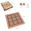 GOTHINK Wooden Sudoku Puzzle Set, Challenge Your Mind with 11.6