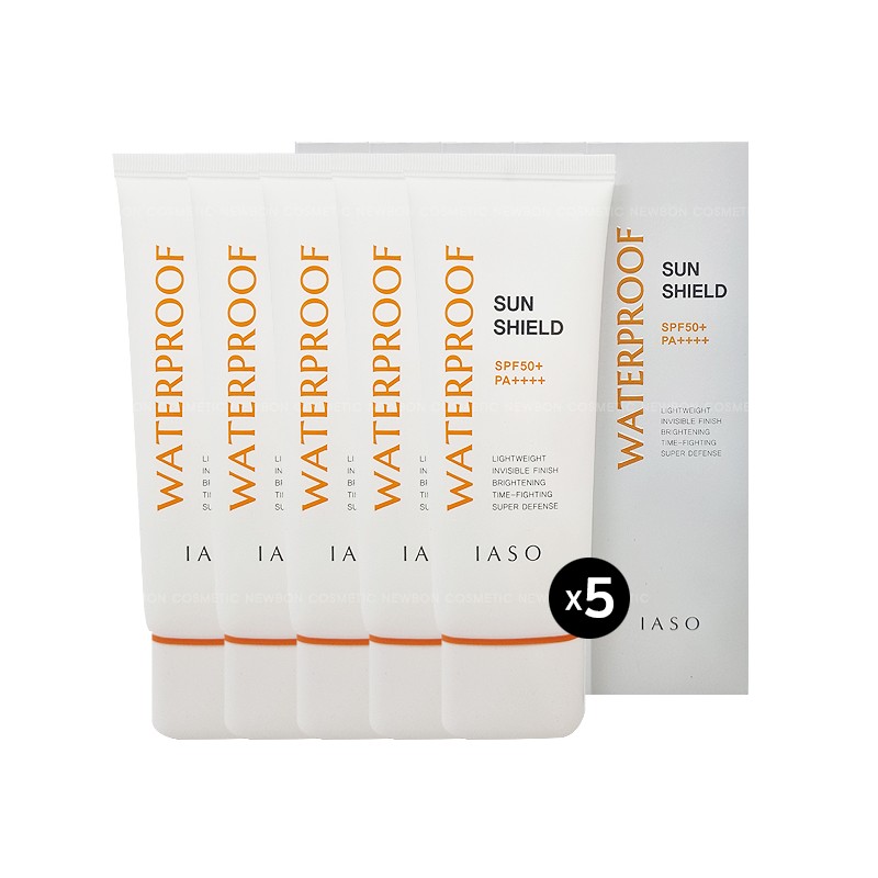 IASO Sun Shield Waterproof 70ml (1/3/5) / 이아소 썬 쉴드