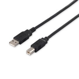 バッファロー iBUFFALO USB2.0ケーブル1.0m ブラック BSUAB210BK