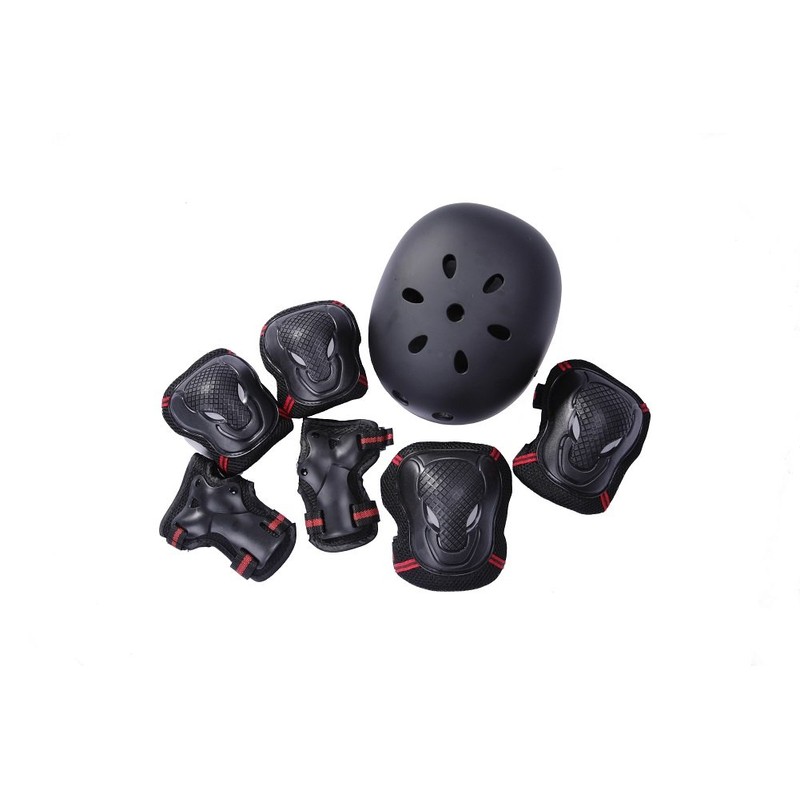 edunamay Helmet Protector 3 Piece Set (Elbow, Knee, Wrist) Set,