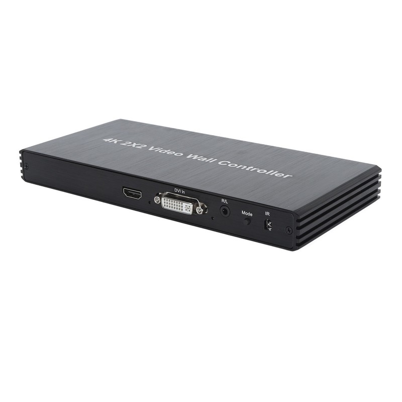 2x2 Video Wall Controller 4K 30Hz VGA Input HD Multimedia