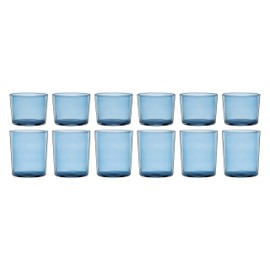 Oneida Blue Stackables Drinkware, Set Of 12, 12 Count