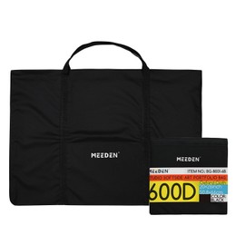 MEEDEN Art Folder Carry Bags, 600D Oxford Fabric Waterproof Artist Portfolio Bag, Carry Bag with Shoulder Strap for A2/A3/A4 Folder, Drawing Board, Canvas, black, artwork bag