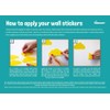 Stickerscape Star Wall Stickers (Mixed - 1 Sheet - Yellow)