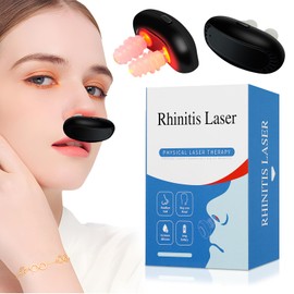 TaimeiMao Respirelief Red Light Nasal Therapy Device, Red Light Lamp Rhinitis Therapy Device, Physiotherapy Nose Soothing Device for Relief of Nose Discomfort and Nasal Congestion