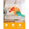 KEWILLEN Acrylic Cutting Board with Counter Lip,15.7"x11.8" Clear Plastic Cutting
