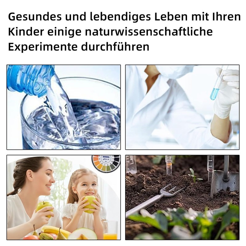 Yuiturt 1 Roll of pH Test Strips, Fast pH Measurements