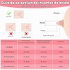 THJOPOKEEL 12 Piezas Insertos de Brida para Extractor de Leche