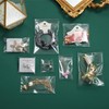 200 Pack 2" x 2" Thick Small Clear Resealable Self