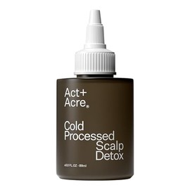 ACT+ ACRE - Aceite de desintoxicación del piel cabelludo procesado en frío, sin sulfatos para el piel cabelludo escamoso, seco y picazón, promueve un cabello más grueso y de aspecto completo