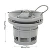 EVGATSAUTO Halkey Roberts Valve, Boat Air Valve, PVC Air Gas