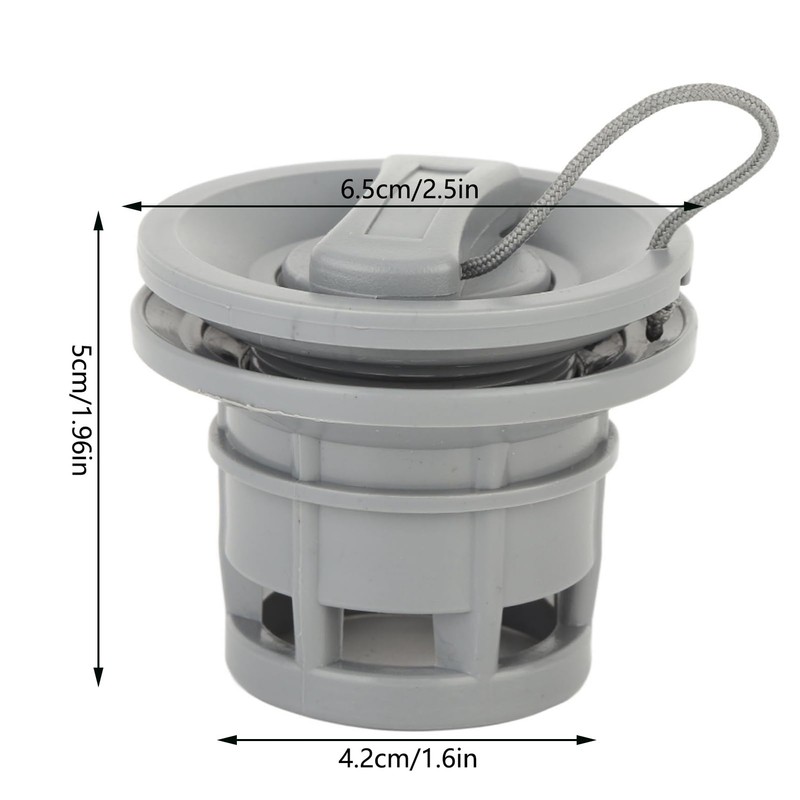 EVGATSAUTO Halkey Roberts Valve, Boat Air Valve, PVC Air Gas