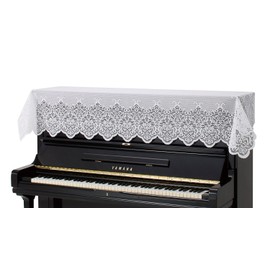 Alps/Upright Piano Cover (Damask Pattern Lace Type) TL-2