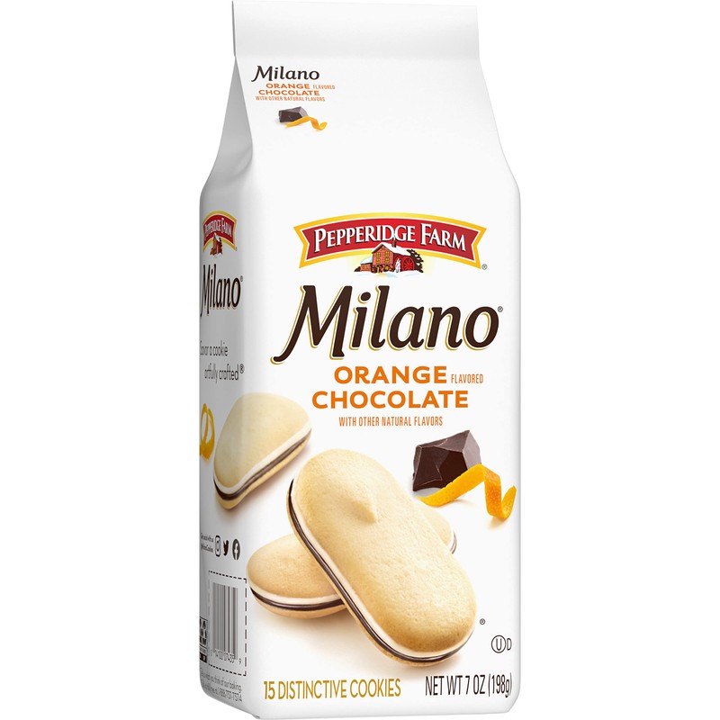 Pepperidge Farm Milano Cookies, Chocolate Orange, 7 Oz Bag