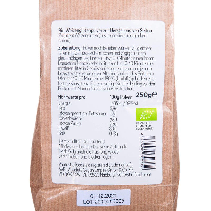 Vantastic Foods Bio Seitan Fix 250g