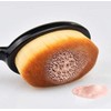 2 brochas de maquillaje para mezclar líquidos, crema o polvo