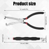 BOXOB 2pcs Electrical Disconnect Pliers Tools, Automotive Electrical Connector Pliers