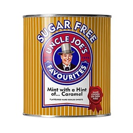 Uncle Joe's Sugar Mint with a Hint of Caramel Gift Tin 120g