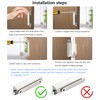 2 Pack | Heavy-Duty Magnetic Door Catch - 60lb Pull