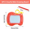 Felly 6 PCS Mini Drawing Board for Kids, Erasable Doodle