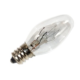 HQRP 2-Pack 15W 120V Light Bulbs E12 Base Compatible with Better Homes and Gardens Wax Warmers, Scentsy KE-15WLITE Replacement fits Night Light Plug-in Warmers