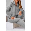 Potany Women 2 Piece Half Zip Sweatsuit Fall Outfits 2024
