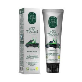 TOOTHPASTE WITH NATURAL BAMBOO ACTIVATED CHARCOAL 90 ml