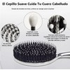 Cepillo para Cabello de Jabalí y Nylon, Cepillo para Cabello