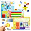IQ Toys 3 Magnetic Learning Charts for Preschool and Homeschool