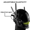 Marikito Cyberpunk Mask, Skeleton LED Mask, Three Light Modes, Ideal