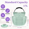 IHOMAGIC 17L Cleaning Caddy for Cleaning Supplies, Foldable Tool Bucket