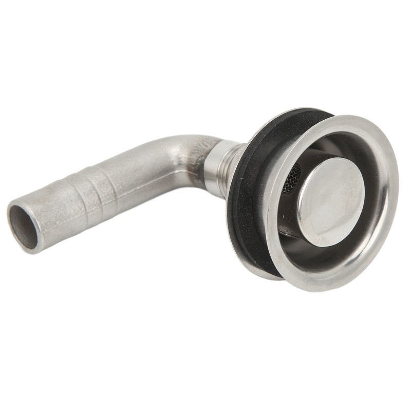 Fuel Tank Vent with Mounting Gasket 90 Degree Elbow Marine