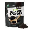 Berrilys Organic Black Seed Powder - Nigella Sativa, Ground Kalonji,